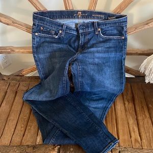 Size 29 skinny fit Seven For All Mankind  jeans